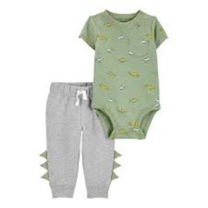 6 mo. Baby Boy Carter's 2-Piece Dinosaur Bodysuit Pant Set